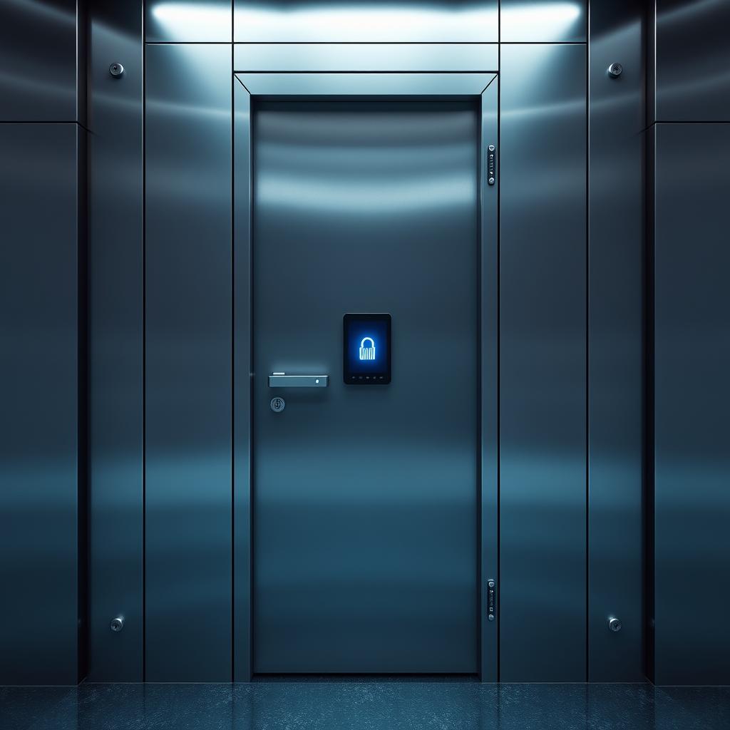 Porta Blindada Com Biometria